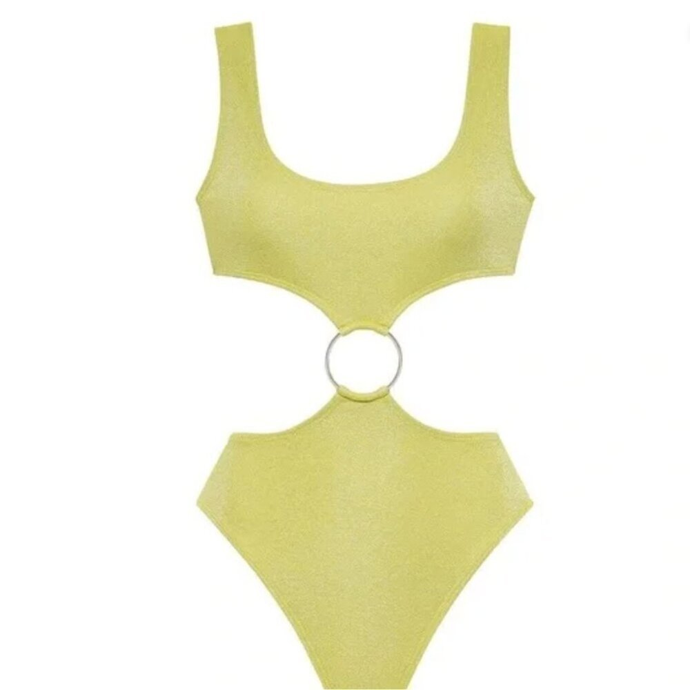 Montce Ky One-Piece Limon Sparkle Womens Size XL